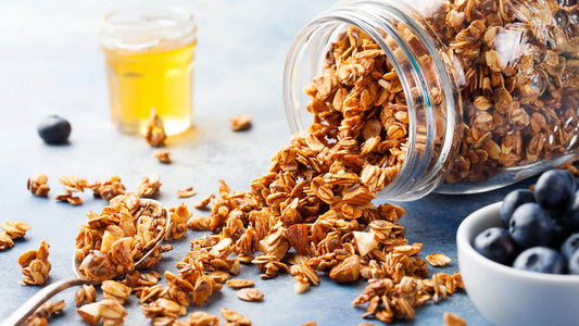 healthy oat granola