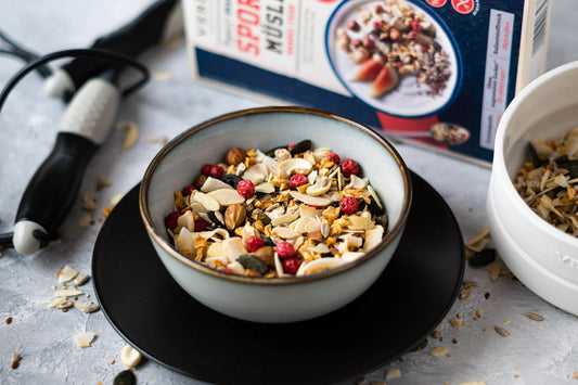 More energy for your sport through a healthy breakfast