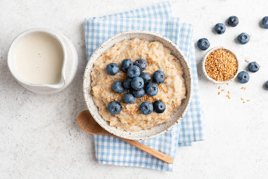 Porridge with oat milk