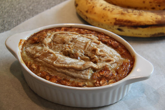 Oven baked banana bread porridge recipe