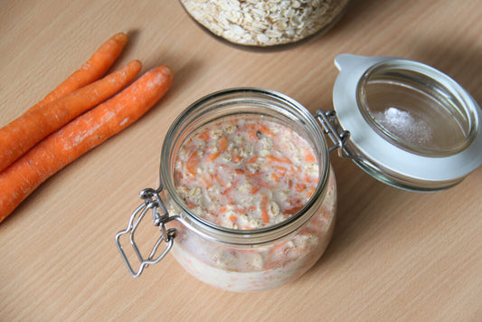 Carrot Cake Overnight Oats Recipe