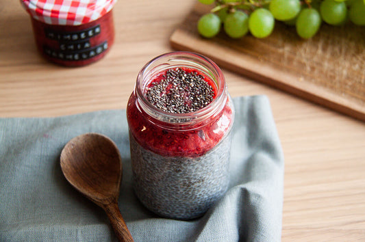 Raspberry Chia Pudding