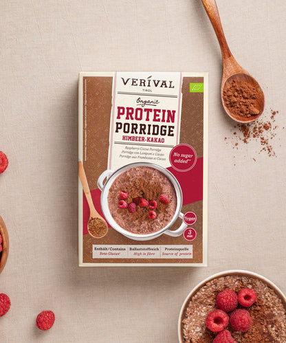 Bio Protein Porridge Raspberry-Cocoa
